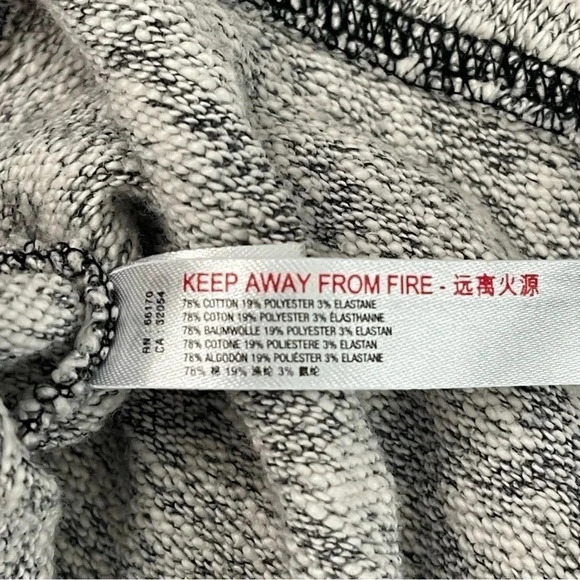 Free People Beach oversized gray pullover Henley. XS. EUC - Picture 9 of 9